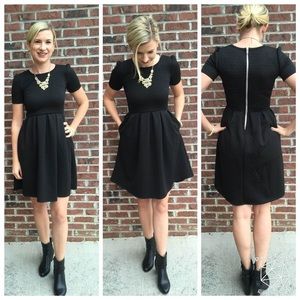 Black Amelia with tags